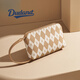 Dudant mobile phone bag 2025 new bag casual versatile trendy hand grab bag women's fashionable and convenient commuting makeup bag milk apricot color