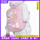 NIKE [customized bag] Jiuqi Pink Cake Bag Fashionable and versatile Fabric Backpack Backpack Women Pink Cake Bag