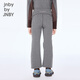 jnby by JNBY [Sports Series] New Jiangnan Cloth Children's Clothing Leggings Flat Pants 25 Autumn Girls 1P8E11950 072/Medium Miscellaneous Gray 120 cm