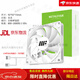 
9015/9215 9cm temperature control chassis cooling fan 2000 speed air-cooled white/black thin model 9015/9215 thin fan black frame no light temperature control/new model