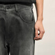 Sketch men's clothing 2025 autumn new product jeans loose trousers straight trousers 9P8E12140 960 denim medium gray L