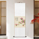 Chengliu Dong Gao Chunjing Flower Book Scroll Hanging Painting New Chinese Style Peony Camellia Decorative Painting Living Room Study Tea Room Entrance Painting 11980: Phalaenopsis Overall Size: 35*110cm Milky White Brocade Silhouette + New