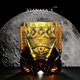 VIANASA S New God's Eye Edo Kiriko Cup Personalized Retro Whiskey Crystal Wine Glass God's Eye Kiriko Cup Gift Box