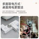 Cici's new national standard socket/socket board/socket strip/socket strip/strip strip/socket strip/white wireless can be plugged into the side CC-B131 without wires and needs to be wired by yourself