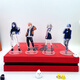奇优宝初音未来世界计划亚克力立牌镜音铃镜音连KAITO巡音流歌MEIKO摆件 Leoneed(4个) 【10厘米高清双面夹层】