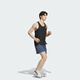 Adidas Simple Running Sports Chaleco para hombres y mujeres Summer NUEVO ADIDAS OFICIAL KH3756 Negro/Deep Silver Grey 2xl