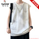 Camiseta de manga corta de seda de pájaros carpinteros de la camiseta de manga corta para hombres NUEVA SUMERA NUEVA MARDIA Fashion Vest Adolescente Casual 10512-9227 Azul L Aproximadamente 80-100Jin [Jin iguala 0.5 kg] portátil