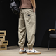 
Manny Viamon quick-drying casual pants for men's summer thin 2025 new loose large-size American sports Harem pants trendy brand 9903 black S (suitable for 100-120Jin [Jin equals 0.5 kg])