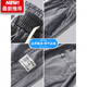 Lee Dprre Jeans Summer Summer Sail Seda delgada Estilo delgado Drapeado suave Cintura elástica FOLED RECTIVAS BIUALES CORRALES 1048/Azul claro 5XL (Peso recomendado 201-220 Jin [Jin equivale a 0.5 kg])