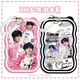 
Morningside top login youth group around homemade star handsome boy support shovel Su Xinhao wave card set student meal card set Wave Su Xinhao N12352 wave card set + black spring keychain