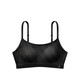 Victoria's Secret Victoria's Secret Classic Logotipo Presbiteriano Caza de encaje hacia atrás Estilo de chaleco Alteo de sujetador de sujetador Femenino 54A2 Classic Black-6630 XS