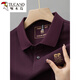 Holzpezer Sommer Neues pures Baumwoll-Männer-Kurzärärmel-Polo-Hemd gesticktes Revers-T-Shirt großer Vielseitigkeit, halbärmeligter Männerkleidung 6626 Tiefkhaki M 48 [Empfohlen 100-125 Jin [Jin gleich 0,5 kg]]