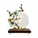 Yusen reminisant l'âge éternel des fleurs fleurit et fleurit et orchidées ornements de boucles paisibles se déplaçant dans de nouveaux cadeaux de maison décoration de cabinet télévisé bj1381-b 35_13.8_35cm