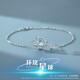 Chunqian Dream Planet 925 silver bracelet girls birthday gift practical gift for girlfriend and best friend moonstone niche high-end sense