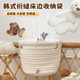 Yonghuan bedside hanging bag bedside storage bag diaper diaper storage bag Star and moon baby velvet embroidery