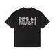 Lee Kids2025 Sommer Neue Modemarke Männer und Frauen Paar Outfit großer Größe loser Pullover kurzärmeliges T-Shirt 693 m