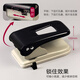 
KW-triO heavy duty double hole puncher 65 sheets 4 loose leaf paper four hole puncher 40 sheets binder solid cutter head Medium/double hole [20 sheets] 9738 black