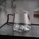 Gaoming (Gaoming) Copa de vidrio japonesa Copa de agua a gran capacidad Agua de alta temperatura Vista de montaña espesada de verano Copa de té verde creativa Copa de agua para beber 9195 Copa de montañismo 450ml