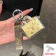 Gold French Fries Keychain Pense Pending Full Gold Gold 20mg Mg Bag/Milk Tea Mobile Telephone Bag Pending Accesorios colgantes Dé una novia Princesa por favor gana dinero Bag Lv Accesorios colgantes