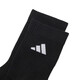 
Adidas Adidas new breathable sports socks triple suit men and women casual socks 2025 new color mid-tube socks JC9272 M