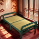 
Qinkai iron frame bamboo marching bed folding single bed integrated lunch bed bamboo board bed bamboo bed cool single double bed stable practical 192 length * 95 width-16851