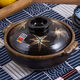 cocostyle original Wangu Shao hand-painted stewed meat Jing Maple Leaf Casserole Wide body earth pot hot pot earth pot number 8 m3892 0ml