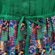 Coton Zimu et combinaison de printemps en lin Robe polyvalente pour femmes avec une taille à manches longues à la taille de la longueur du genou 9755 Green M (Recommandé 90-110jin [Jin est égal à 0,5 kg]))