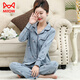 
Cat Man (MiiOW) Ladies Mother Pajamas Spring and Autumn 50 to 60 years old Pure Cotton Comfortable Long Sleeve Trousers Set Home Suit Winter 9742 Comfortable Pure Cotton Picture Color M 80-100Jin [Jin equals 0.5 kg]