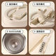 Genshin Impact Zhongli Walnut Insulation Water Cup for Men and Women Students Straw Sports Cup High-Precision Double Drinking Coffee Cup Portable BXAB15940 Princess Food Grade Stainless Steel Liner-520ML with Lanyard