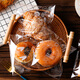 Ten-color life European bag bread packaging bag bagel donut ziplock bag cake roll sliced toast transparent bean paste pineapple bun