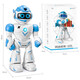 Mother-Eng-Kinderfernbedienungs-Kontrolle Roboter Spielzeug intelligenter Dialogprogrammierung Elektrische Sprech- und Walking-Roboter Early Education Boy Upgraded Mobile App + Fernbedienung + Sprachdialog + 4 Boxen mit versammelten Bausteinen + Güterversicherung + Lebensdauerwartung