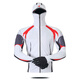 New ice silk fishing suit, breathable and cool fishing sun protection suit, anti-mosquito sea fishing men's fishing quick-drying underwear, white 102 white 2XL