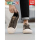 
Kadile Crocodile Shoes Summer Breathable Men's Casual Shoes Sports Shoes Leather Shoes Genuine Leather Shoes Rice Brown-7374n-Fleece Warm 40 Standard Sports Shoes Size