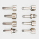 OENY stainless steel 316L cylinder joint G5/8 internal thread external thread W21.8 orthodontic reverse adapter CGA180 1/4NPT external thread-CGA679