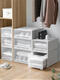 Boîte de rangement de vêtements miaomiao sweet miaomiao Boîte de rangement en plastique Tiroir