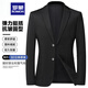 Romon (Romon) Business Thin Dünn elastischer Atmungsanzug 2025 Frühlings- und Sommer-Herren-Vater-Anzug Business High-End-Jacke 9928 Blau M 170/100-120jin [Jin gleich 0,5 kg]