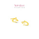 Chow Tai Fook SOINLOVE Minimalist Series Wind Horse 18K Gold Earrings Earrings Couple Gift Women VE210 VE210