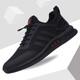 Plaidani Marke Fashion Casual Board Schuhe Männer 2025 Neues atmungsaktives Mesh Herrenschuhe bequeme Soft allein Sportmaschschuhe Männer schwarz und rot 9851 56 Ersatzgröße