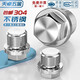 Tianzhuo Hardware 304 stainless steel external hexagonal flange plug with side pipe oil plug bulk head water pipe metric inch 2 points 4 points M10*1-2 pcs