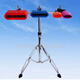 
Master Chen folk music strikes bass bangzi jazz drum plastic cowbell opera troupe wooden fish combination red and blue bangzi + small trumpet bracket + drum stick