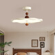 
Craftsman Time French medieval style bedroom ceiling lamp creative personality simple modern full spectrum eye protection study cloakroom lamp 3890-510*320 full spectrum three-color light change