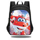 Super Feixia Schoolbag Trendy Cute Rucksack Grundschule Kindergarten Junge große Kapazität Leinwand Rucksack W15272 Großer Größe (empfohlen für die Klassen 3-6) wasserdicht und farbsicher