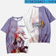 Comic Soul 3T-shirt, Summer à manches courtes et co-marquée Tend à la tendance imprimée en 3D pour les élèves et les adolescents primaires et secondaires Eden TXU4877 M adaptés au poids 90-100 Jin [Jin est égal à 0,5 kg]