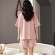 甜美可爱夏季女士睡衣套装圆领短袖家居服GXT-6630女 GXT-6636女 L (160) 【建议95-110斤】