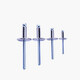 
Bingyu 304 stainless steel hat brim van type car open core pulling rivet Liuding willow nail big hat brim round head pull nail half steel 4*20*12250 pieces