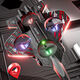 DJI ELF 2025 Nuevo avión de control remoto Aeronave de combate para niños Aviones de combate para niños Drone Drone Small Boy Model Toy 2025 Nuevo eje de combate de combate de control remoto Rojo no tripulado [2 baterías]