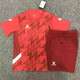 Neuer Kamei-Fußballanzug Männer und Frauen Sport spalten kurzärmelige atmungsaktive Kinderwettbewerbs-Trainingsteam Uniform Jersey 1048 White M [Höhe 155-165]
