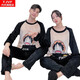 Pajama de gato Pajamas Autumnia y invierno Flanel Flanel Estudiante de dibujos animados de alumnos