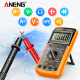 ANENG intelligent digital display multimeter maintenance electrician multifunctional high-precision digital multimeter DT9205 voltage meter standard [battery + meter pen]