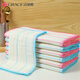 Jialiya dish towel 30*30cm*5 pieces soft rag scouring pad absorbent cleaning 8-layer fiber towel